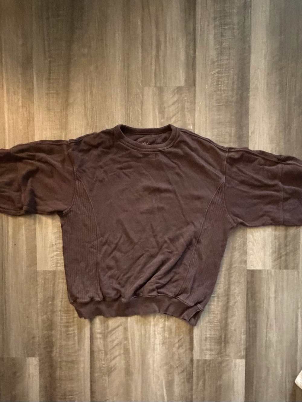 aerie Women's Crewneck Sweatshirt - Brown